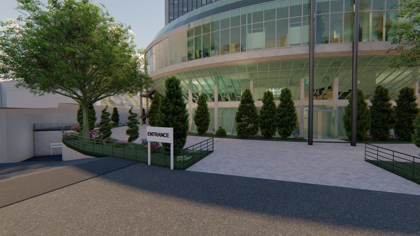 Civil engineering and architectural BIM project